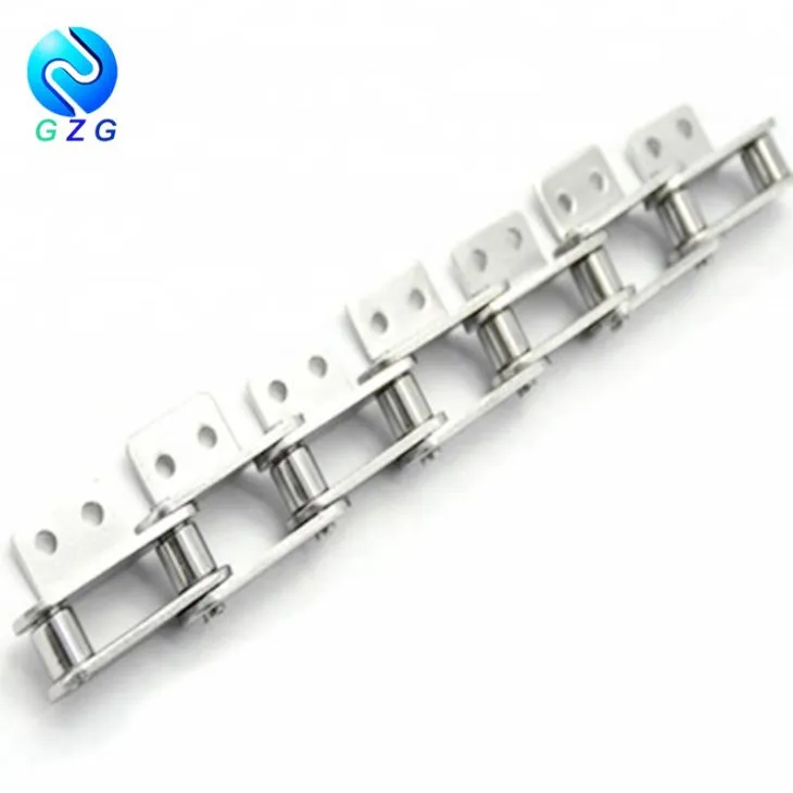 Tvöfaldur pitch viðhengi Keðja Ryðfrítt stál